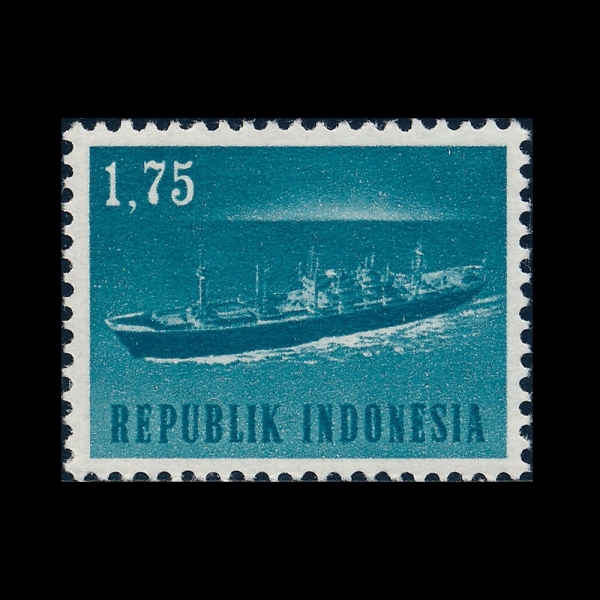 INDONESIA(�ε��׽þ�)-#628-1.75r-FREIGHTER(ȭ����)-1964��