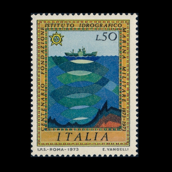 ITALY(��Ż����)-#1089-50 I-SHIP EXPLORING OCEAN FLOOR(���� Ž�� ����)-1973.2.15��
