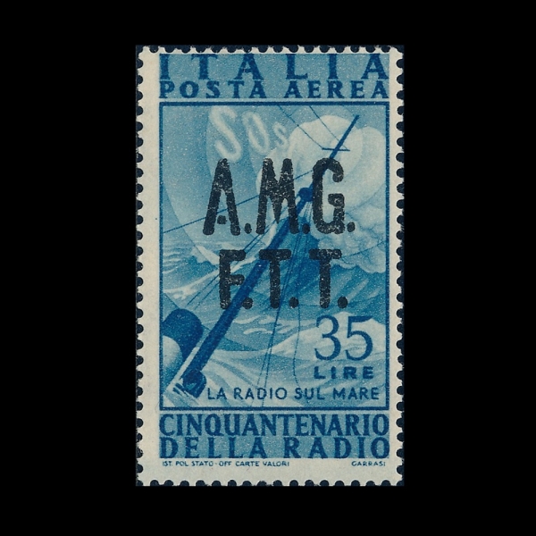 ITALY-TRIESTE(Ʈ��������)-#C11-35 I-RADIO AT SEA(�ؾ� VHF ����)-1947.11.19��