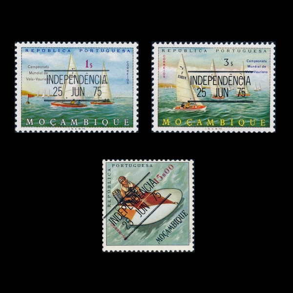 MOZAMBIQUE(�����ũ)-#A50(3��)-SAILBOATS(����)-1975.6.25��