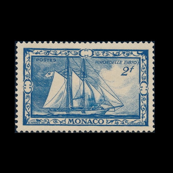 MONACO(����)-#237-2fr-HIRONDELLE I(���е�)-1949.3.5��