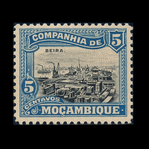 MOZAMBIQUE COMPANY(�����ũ ȸ��)-#120-5c-VIEW OF BEIRA(���̶�)-1918��