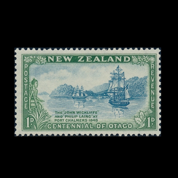 NEW ZEALAND(��������)-#269-1p-\"JOHN WICKLIFFE\" AND \"PHILIP LAING\"(�� ��Ŭ����ȣ, �ʸ� ����)-1948.2.23��