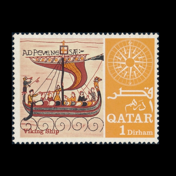 QATAR(īŸ��)-126-1d-VIKING SHIP(����ŷ ����)-1967.11.27��