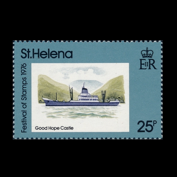 ST. HELENA(����Ʈ�ﷹ��)-#297-25p-FREIGHTER GOOD HOPE CASTLE(�� ȣ�� ��)-1976.5.4��
