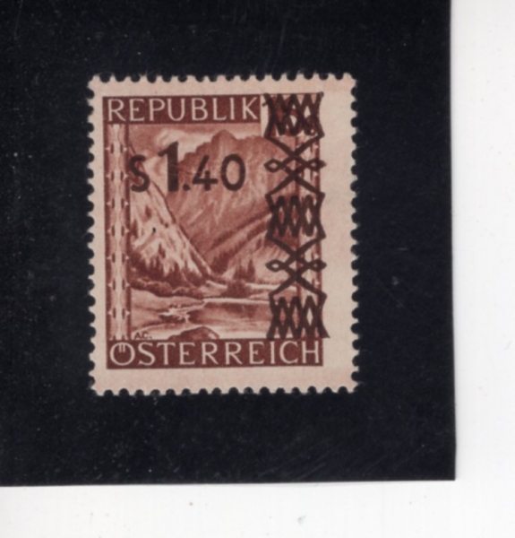 AUSTRIA(����Ʈ����)-#493-1.40s on 16g-GESAUSE VALLEY(�������� ��������)-1947.9.1��