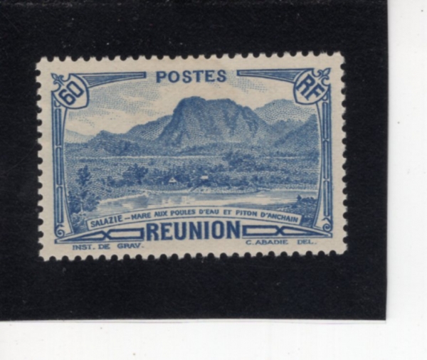 REUNION(�����Ͽ�)-#207A-60c-WATERFOWL LAKE AND ANCHAIN PEAK(���ͺ� ����ũ, ��ü�� ��ũ)-1944��