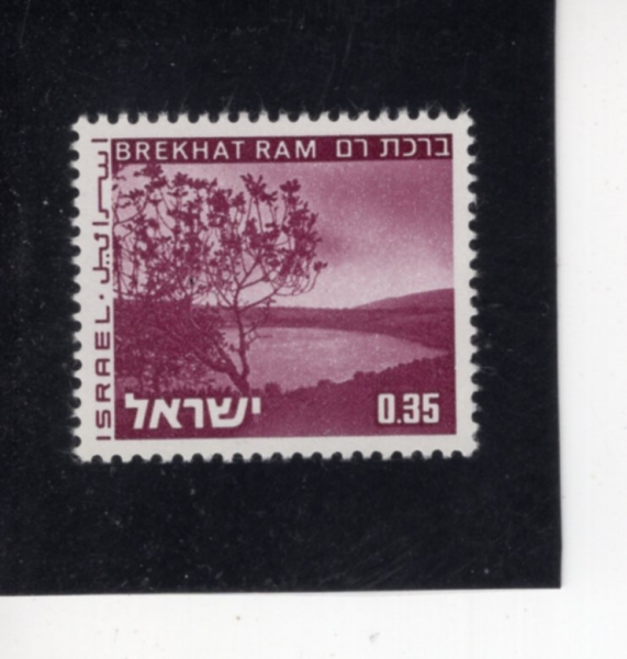 ISRAEL(�̽���)-#466A-35a-BREKHAT RAM, GOLAN HEIGHTS(�� ȣ��)-1973.12.20��