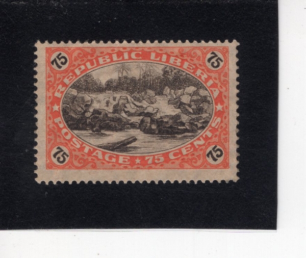 LIBERIA(���̺�����)-#191-75c-RAPIDS IN ST. PAUL\