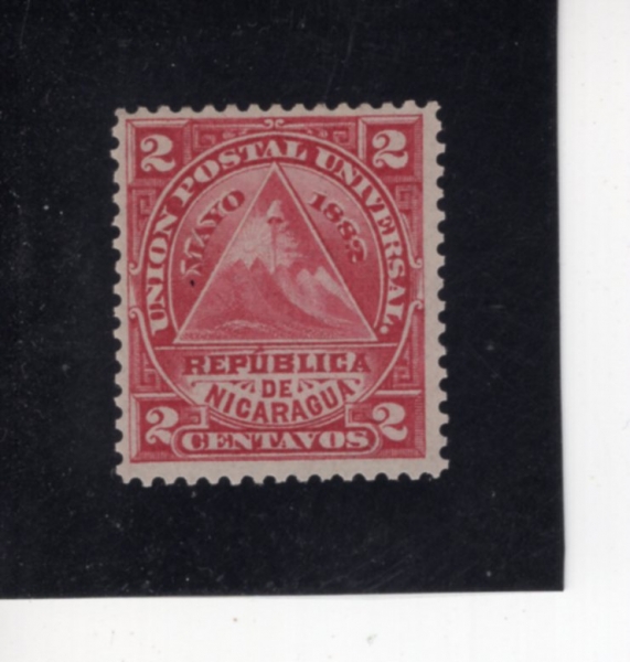 NICARAGUA(��ī���)-#14-5c-SEAL OF NICARAGUA(��ī����� ����)-1882��