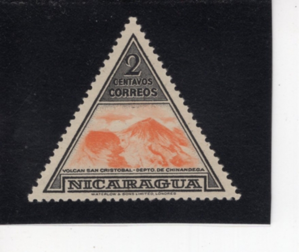 NICARAGUA(��ī���)-#706-2c-SAN CRISTOBAL VOLCANO(�� ũ������� ȭ��)-1947.8.29��
