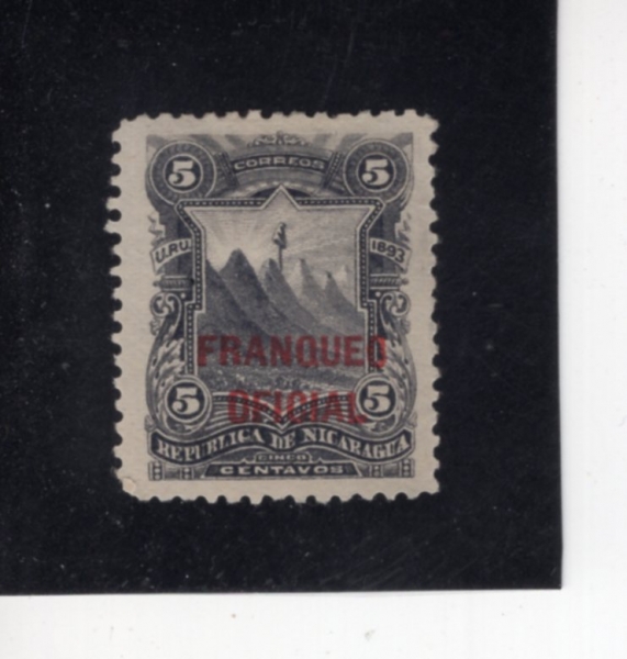 NICARAGUA(��ī���)-#O31-1c-ARMS(����)-1893��