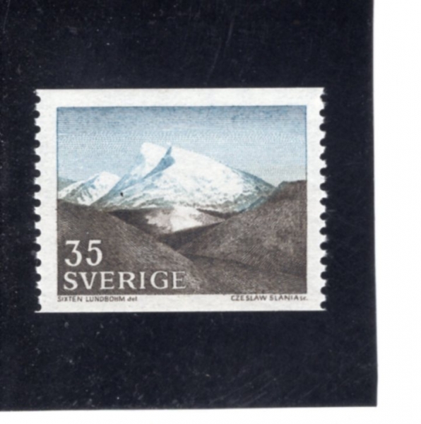SWEDEN(������)-#719-35o-\"THE FJELD\", BY SIXTEN LUNDBOHM(�Ľ��� ��庽�� ��� ��)-1967��
