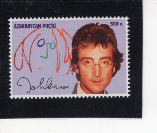AZERBAIJAN(������������)-#546-500m-JOHN LENNON(�� ����)-1995.12.8��