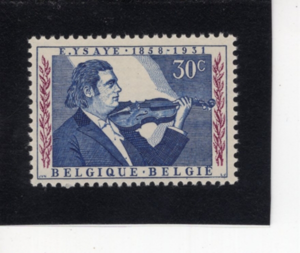 BELGIUM(���⿡)-#526-30c-EUGENE YSAYE(����-���ͽ�Ʈ ������)-1958.9.1��