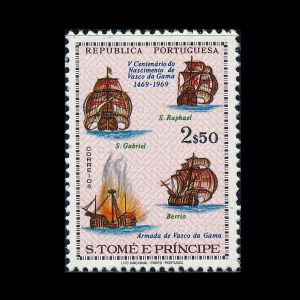 ST. PIERRE & MIQUELON(�� �ǿ��� ��Ŭ��)-#398-2.50e-VASCO DA GAMA\