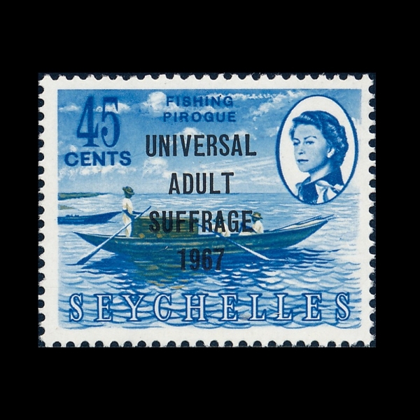 SEYCHELLES(���̼�)-#234-45c-FISHING BOAT(�)-1967.9.18��
