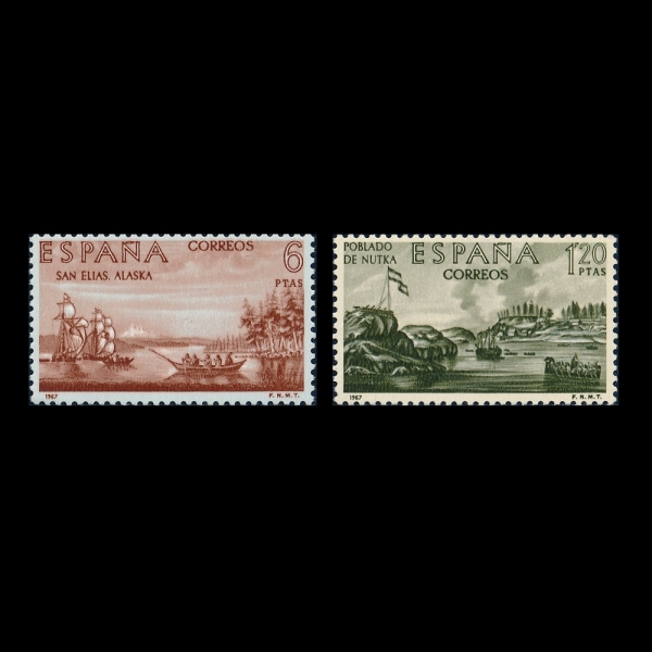 SPAIN(������)-#993-80c-SHIPS AND STRAIT OF GIBRALTAR(����, ������� ����)-1961.7.10��
