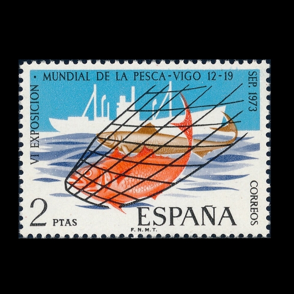 SPAIN(������)-#1771-2p-FISH IN NET(�׹� �� ������)-1973.9.12��