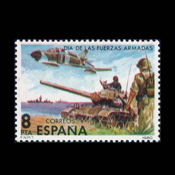 SPAIN(������)-#2210-8p-ARMED FORCES DAY(������ ��)-1980.5.24��