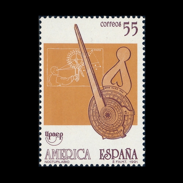 SPAIN(������)-#2657-55p-NOCTURLABE(�� �ð�)-1991.11.4��