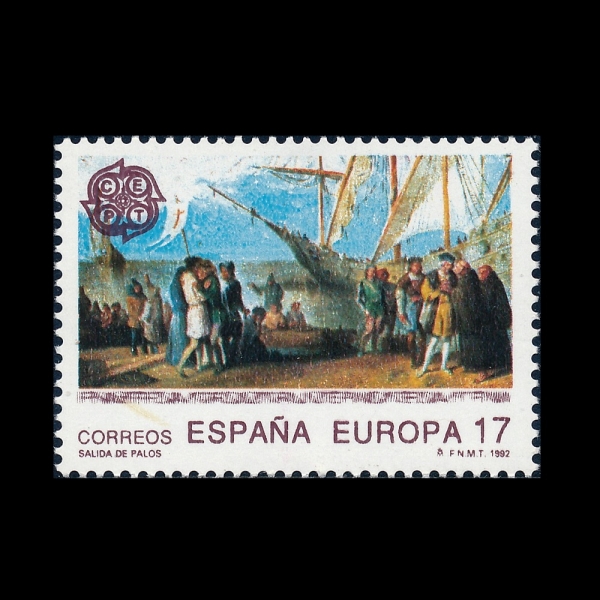 SPAIN(������)-#2675-17p-DISCOVERY OF AMERICA, 500TH ANNIV.(�̴�� �߰� 500�ֳ�)-1992.5.5��