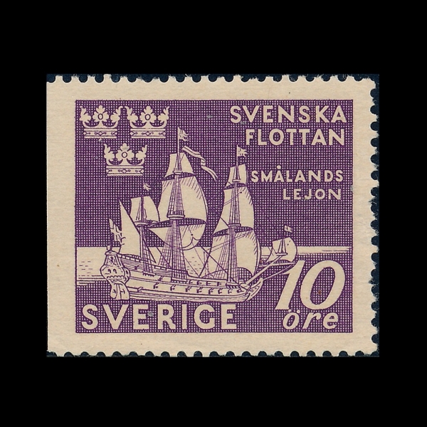 SWEDEN(������)-#356-10o-\"THE LION OF SMALAND\"(\"���������� ����\")-1944.10.13��