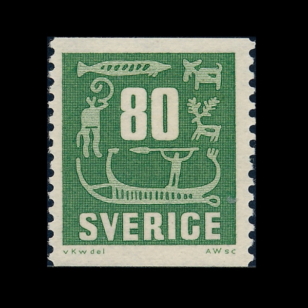 SWEDEN(������)-#513-80o-ROCK CARVINGS(Ÿ���� �ϰ�ȭ)-1957��