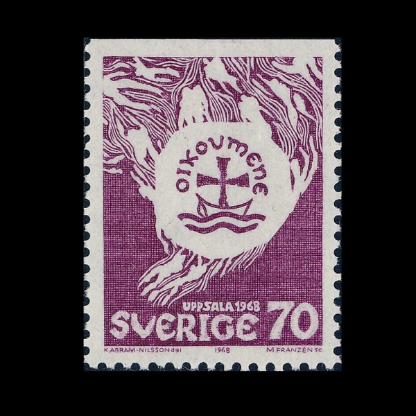SWEDEN(������)-#789-70o-WORLD COUNCIL OF CHURCHES\