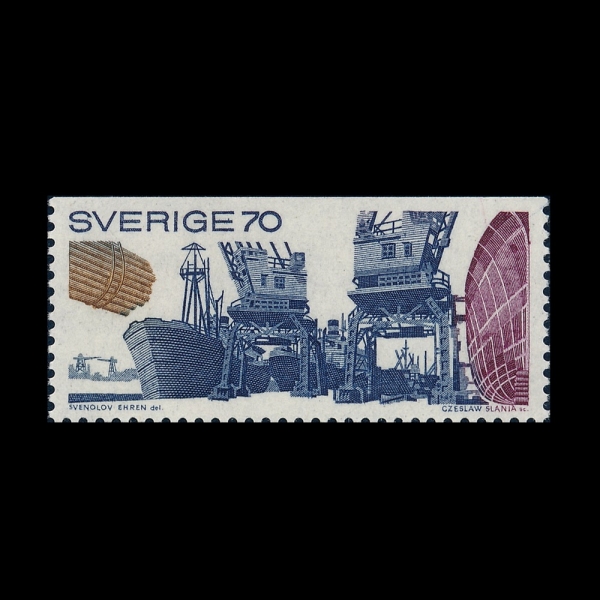 SWEDEN(������)-#862-70o-SHIPPING INDUSTRY(�ؿ� ���)-1970.9.28��