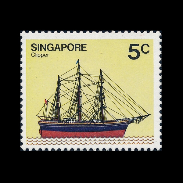 SINGAPORE(�̰�����)-#337-5c-CLIPPER(Ŭ����)-1980.4.26��