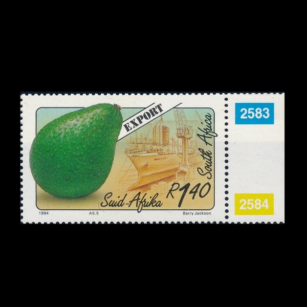 SOUTH AFRICA(��������ī��ȭ��)-#877-1.40r-AVOCADOS(�ƺ�ī��)-1994.1.28��