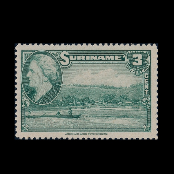 SURINAM(������)-#188-3c-SURINAM RIVER NEAR BERG EN DAHI PLANTATION(����ũ �� ��, ������ ��)-1945.11.5��