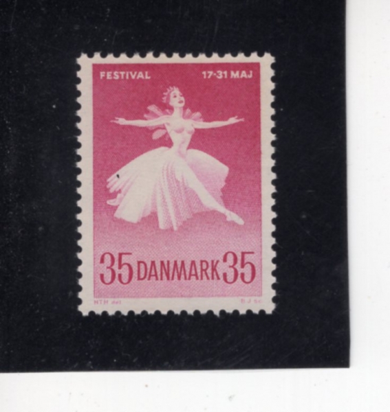 DENMARK(����ũ)-#369-35o-BALLET DANCER(�߷� �����)-1959.5.16��