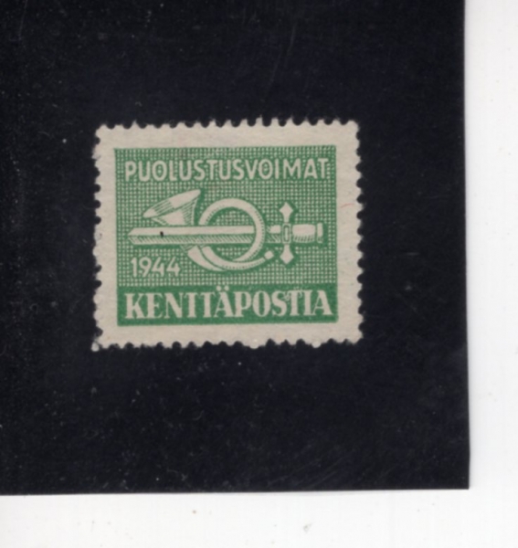 FINLAND(�ɶ���)-#M4-2m-POST HORN AND SWORD(����Ʈ ȥ, Į)-1943.7.1��