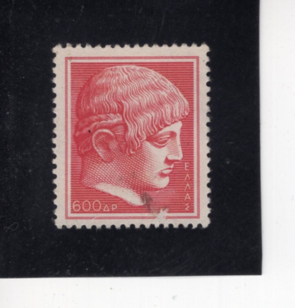 GREECE(�׸���)-#560-600d-HEAD OF A YOUTH(û���� �Ӹ�)-1954.1.15��