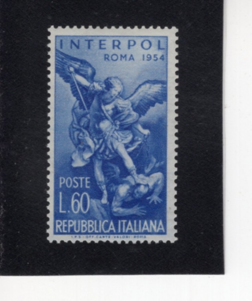 ITALY(��Ż����)-#659-60 I-ST. MICHAEL OVERPOWERING THE DEVIL(�� ��ī���� ��ź�� ����ġ��)-1954.10.9��
