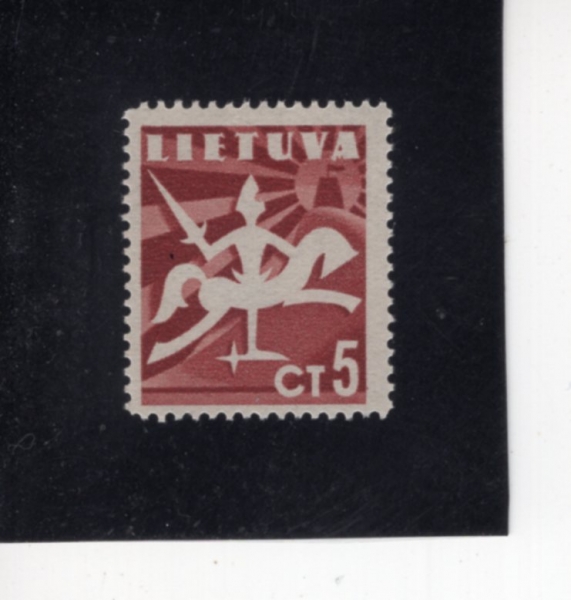 LITHUANIA(�����ƴϾ�)-#317-5c-WHITE KNIGHT(����)-1940��
