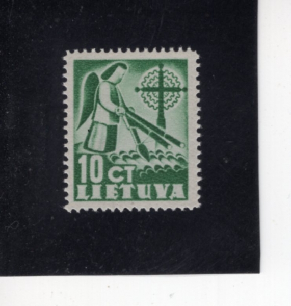 LITHUANIA(�����ƴϾ�)-#318-10c-ANGEL(õ��)-1940��