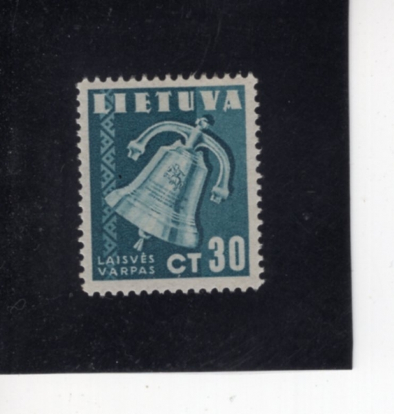 LITHUANIA(�����ƴϾ�)-#321-30c-LIBERTY BELL(������ ��)-1940��