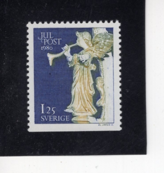 SWEDEN(������)-#1339-1.25k-ANGEL BLOWING HORN(���� �δ� õ��)-1980.11.18��
