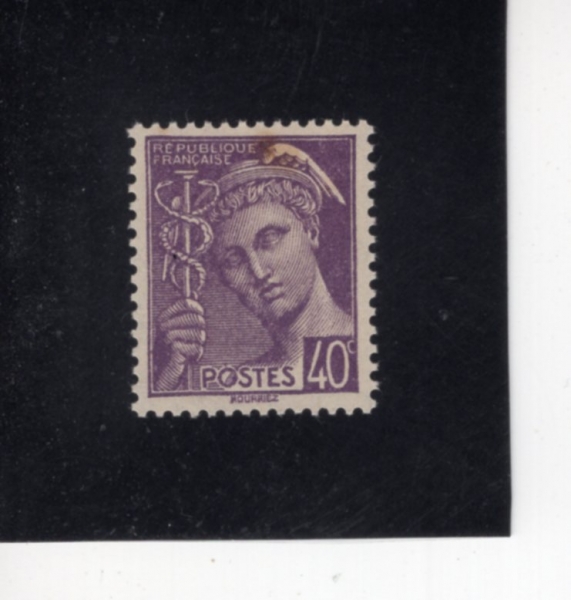 FRANCE(������)-#362-40c-MERCURY(��ť��)-1939��