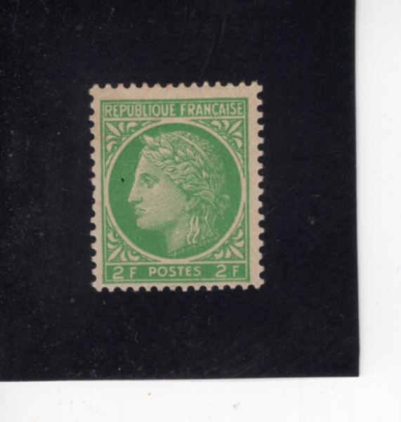 FRANCE(������)-#536-2fr-CERES(�ɷ���)-1945��