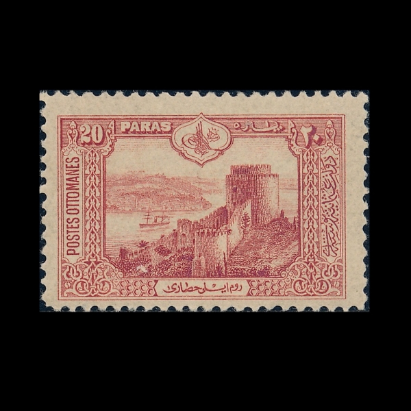 TURKEY(Ƣ��Ű��)-#259-20pa-THE CASTLE OF EUROPE ON THE BOSPORUS(��Ḯ ���縣 ���)-1914.1.14��