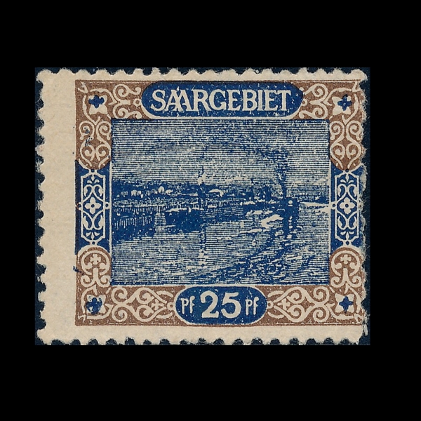 SAAR(�ڸ� ��ȣ��)-#71-25pf-SAAR RIVER TRAFFIC(�ڸ� ��)-1921��