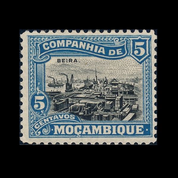 MOZAMBIQUE COMPANY(�����ũ ȸ��)-#120-5c-VIEW OF BEIRA(���̶� ����)-1918��