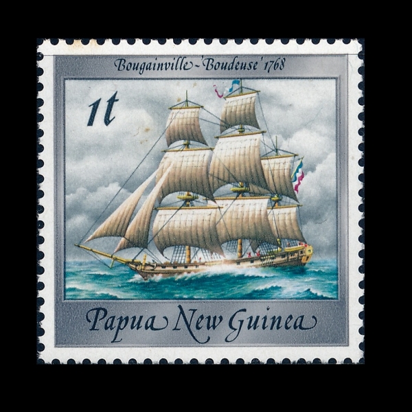 PAPUA NEW GUINEA(��Ǫ�ƴ����)-#663-1t-LA BOUDEUSE(�� �ε���)-1988.11.16��