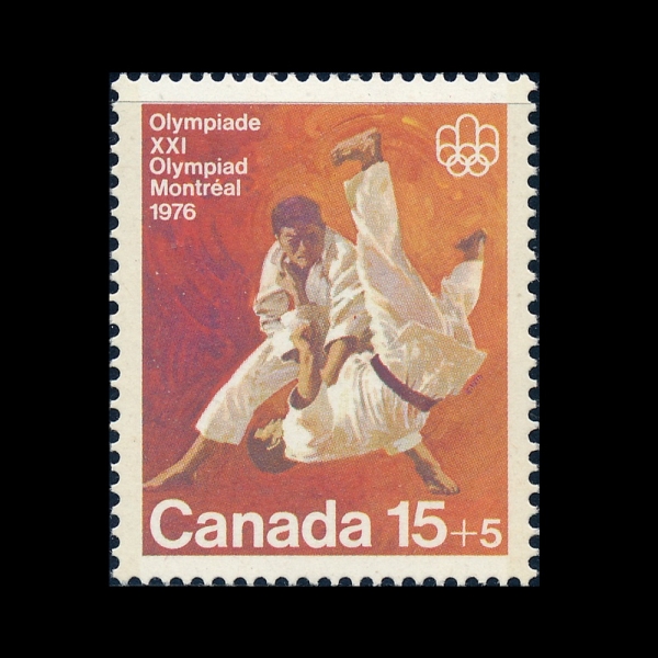 CANADA(ĳ����)-#B9-15+5c-21ST OLYMPIC GAMES, MOMTREAL AND JUDO(1976�� �ϰ� �ø���, ����)-1975.8.6��