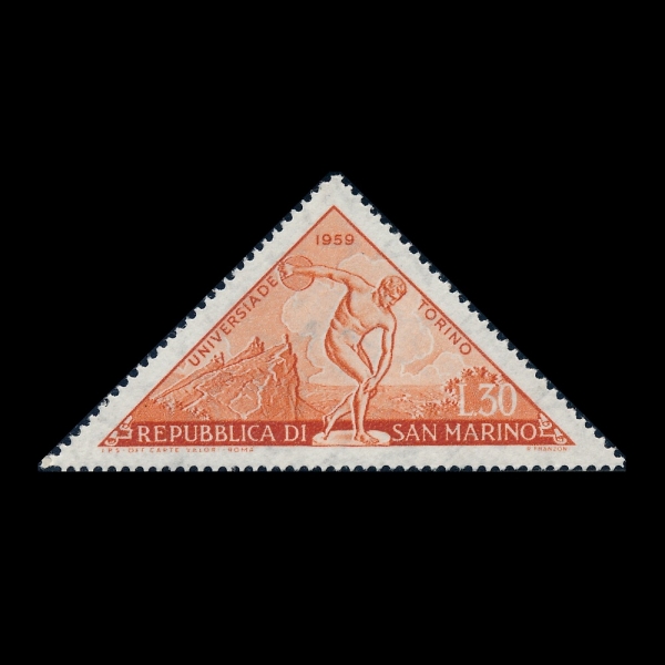 SAN MARINO(�긶����)-#438-30 I-TURIN UNIVERSITY SPORTS MEET(�丮�� ���б� ������ ��ȸ 1959��)-1959.8.29��