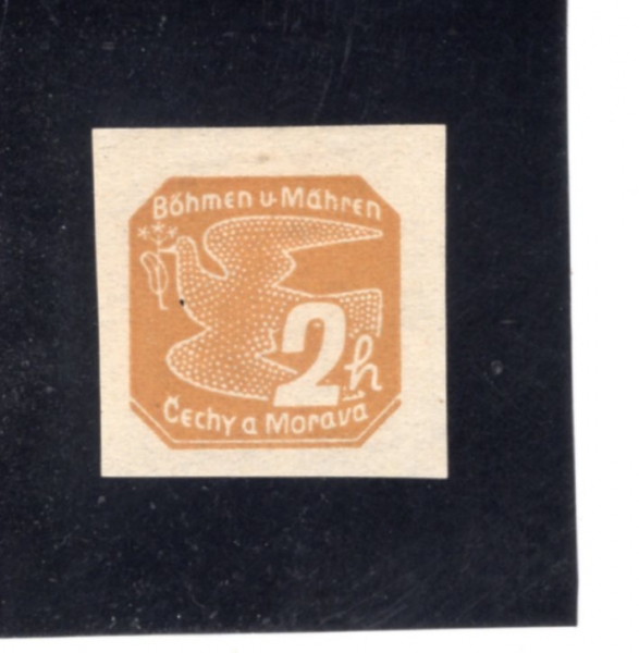 CZECHOSLOVAKIA-BOHEMIA AND MORAVIA(����̾ƿ� ����� ��ȣ��)-#P1-2h-CARRIER PIGEON(������ѱ�)-1939��